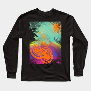 East Inspired Design Long Sleeve T-Shirt